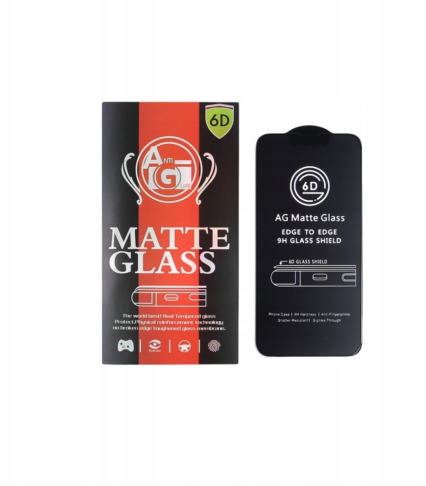 Szkło hartowane 6D matowe do iPhone 17 Air