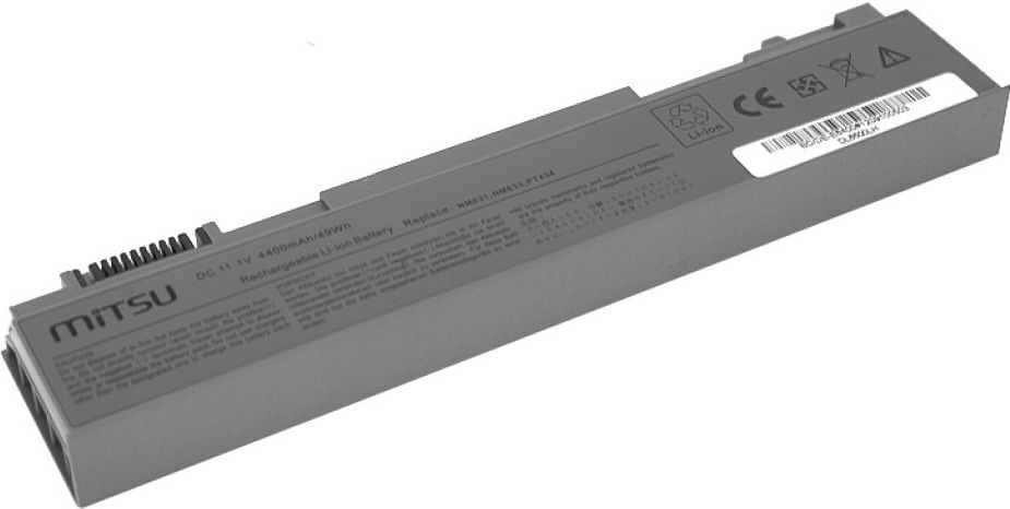 Bateria Mitsu do Dell Latitude E6400, 4400 mAh, 11.1 V (BC/DE-E6400)
