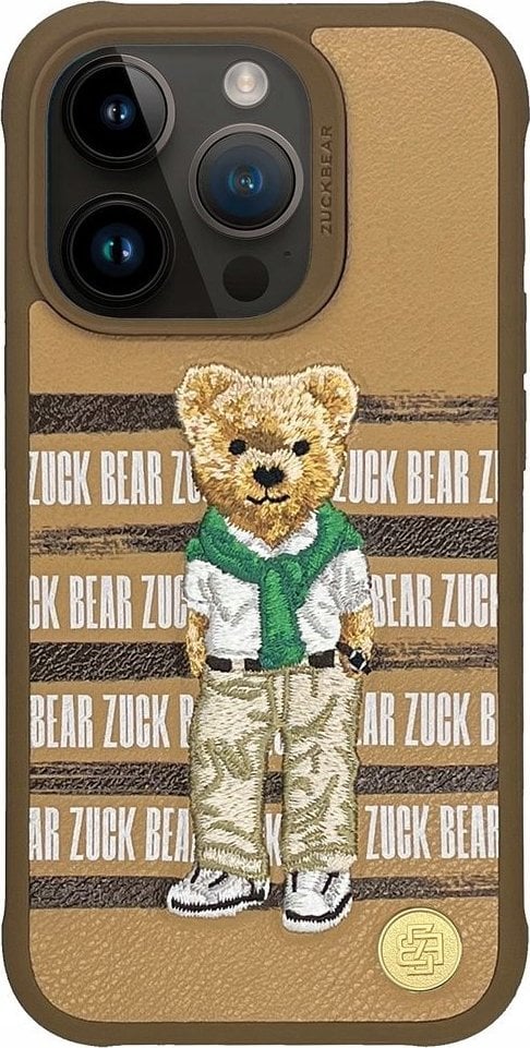 ZUCK BEAR futerał SAN FRANCISCO FORTUNE do IPHONE 16 golden state bear