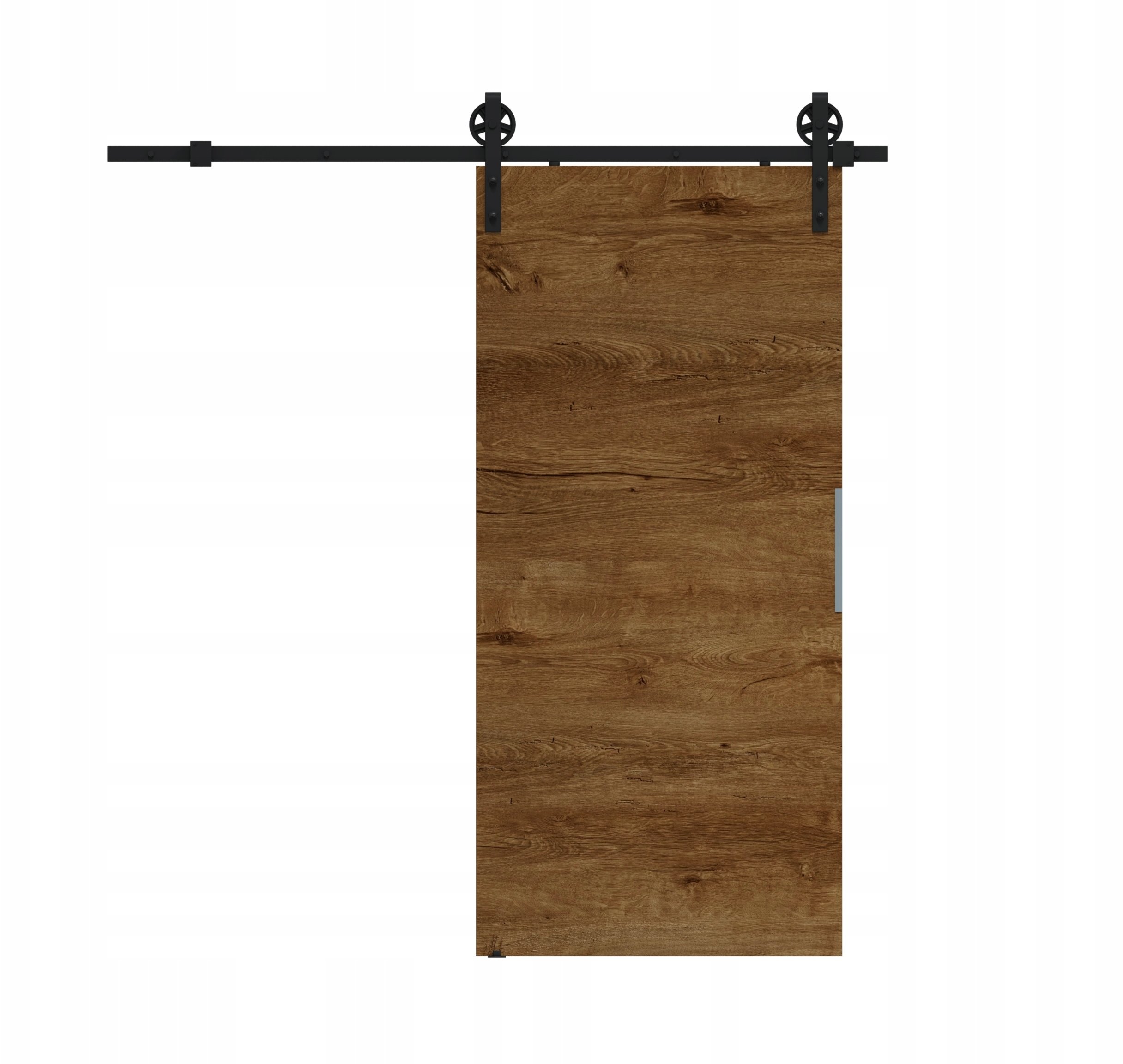 Homedoors Drzwi przesuwne 70 ścienne ALFA LOFT A 04 Dąb Lefkas 74+system przesuwny