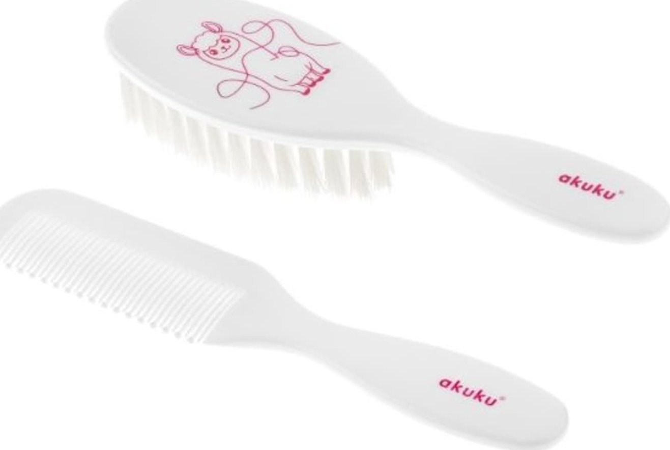 Akuku A0083 SZCZOTKA + GRZEBIEŃ LAMA