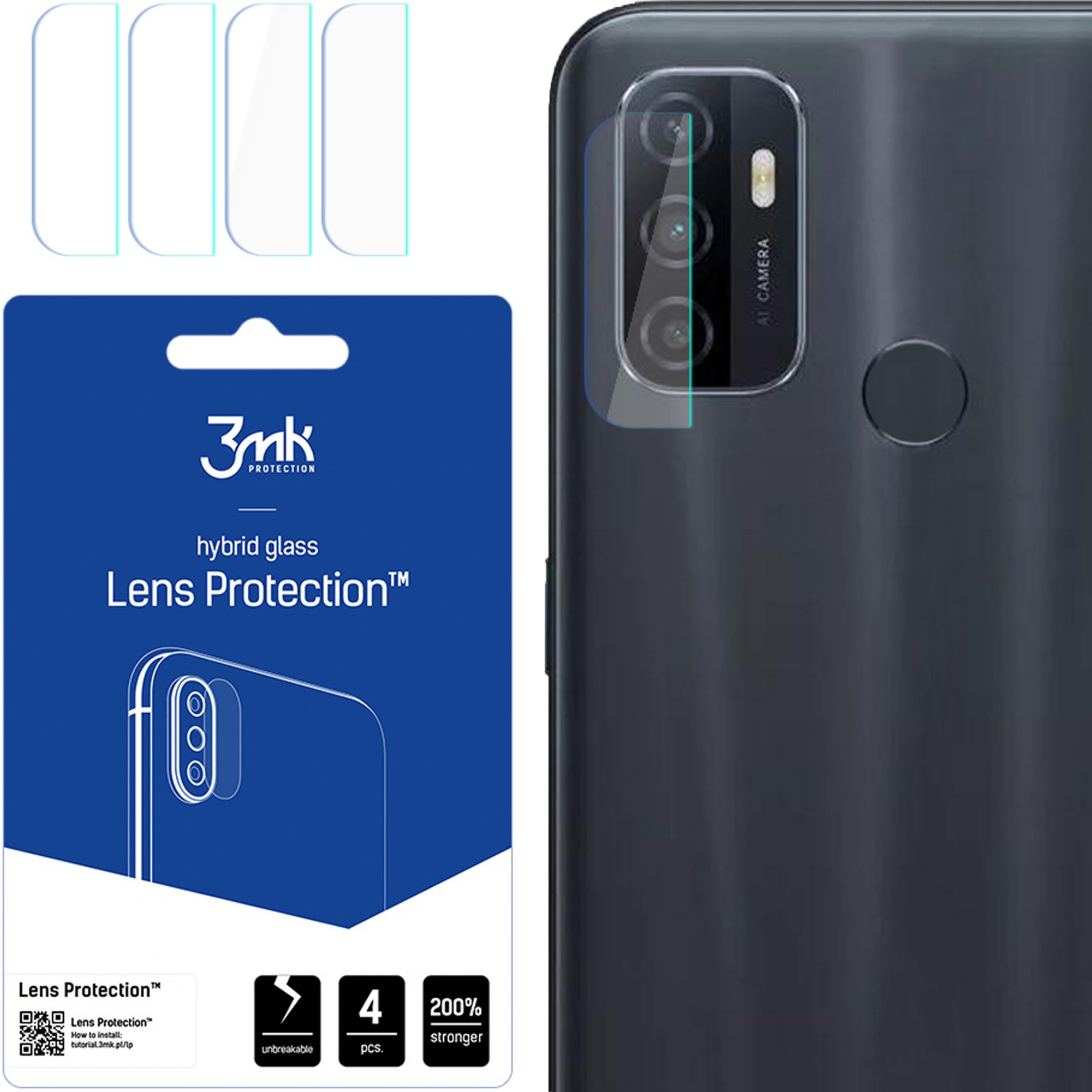 OPPO A11S - 3MK LENS PROTECTION