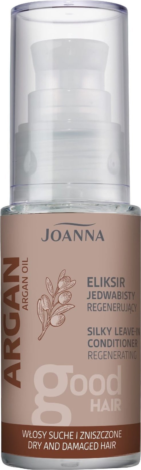 JOANNA Argan Oil Eliksir jedwabisty z olejkiem arganowym 25 ml