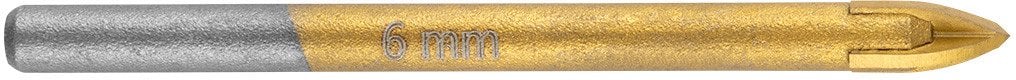 Wiertło uniwersalne TiN, 6 mm