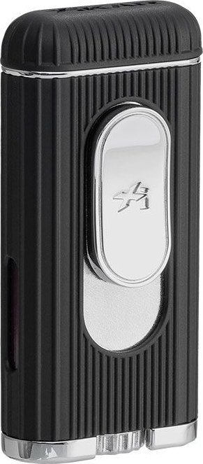 Xikar Xikar ACCENDISIGARI HEDRON SOFT+JET Black & Chrome