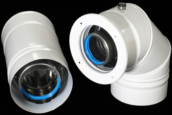 Onnline Przyłącze do szachtu 80x125mm do kotłów kondensacyjnych IMMERGAS - ONZDSIMERK