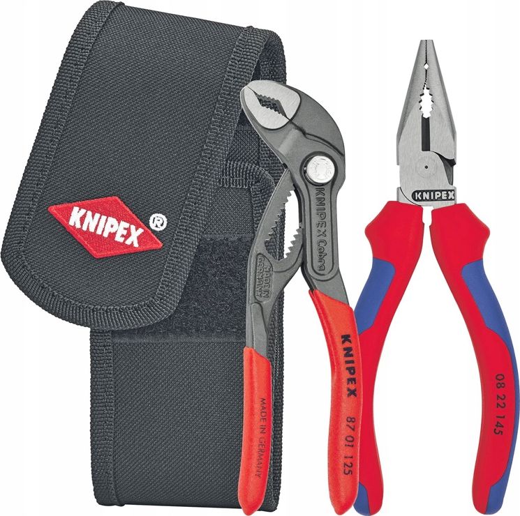Knipex zestaw mini szczypce i klucz w etui (00 20 72 V06)