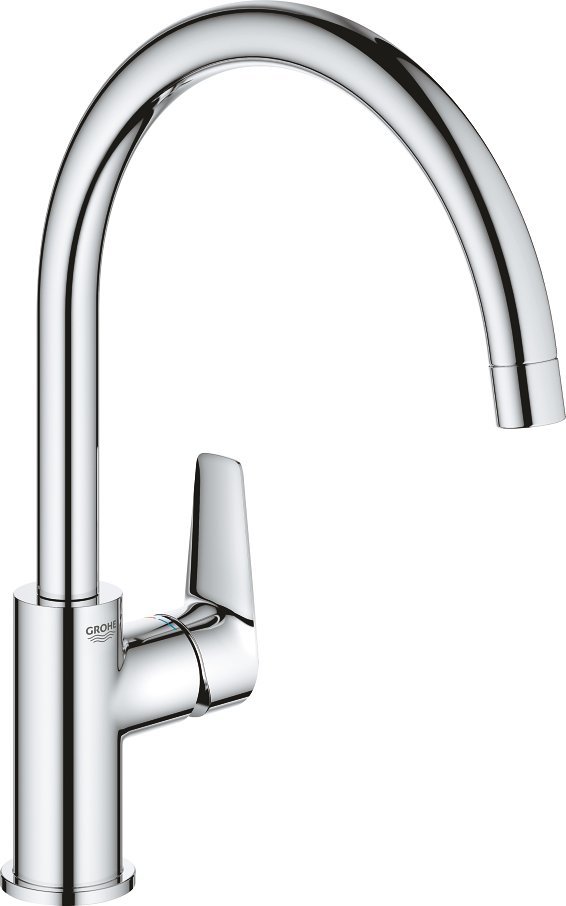 Bateria kuchenna Grohe Bauedge stojąca chrom (31367001)