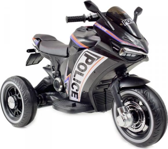 Super-Toys DUŻY MOTOR ŚCIGACZ STRONG 2 EXCLUSIVE, ŚWIECĄCE KOŁA, 3 KOŁOWY/HT6188