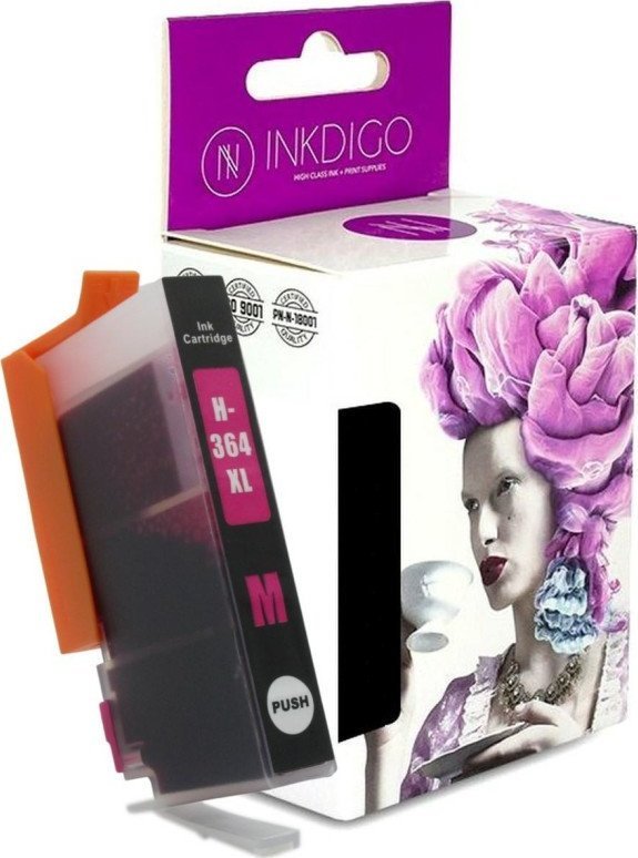 Tusz HP Tusz INKDIGO do HP 364 XL Magenta