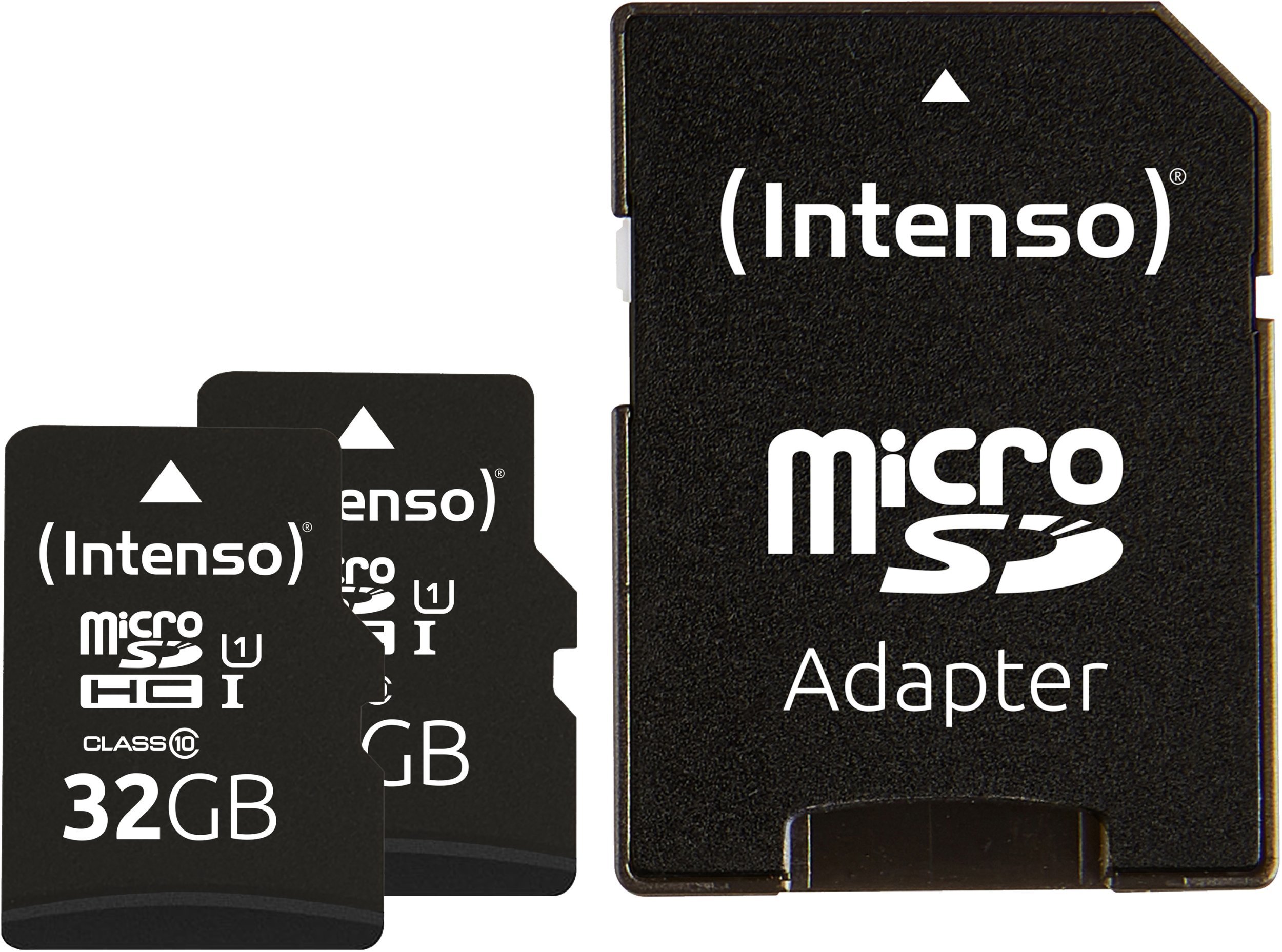 Intenso microSD Card UHS-I 32GB SDHC Premium double pack