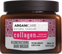 Arganicare Arganicare Collagen Naprawcza maska do cienkich, zniszczonych i łamliwych włosów 500 ml
