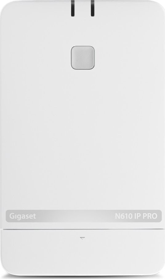 Telefon stacjonarny Gigaset PRO N610 IP PRO DECT Basisstation Singlezelle maks. 8 aparatów maks. 8 jednoczesnych połączeń LDAPS Telefonbuch HD Voice