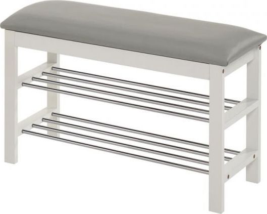 Halmar Stojak na buty ST-11 szary/biały