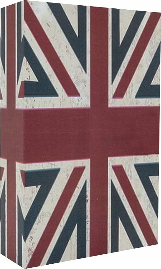 Korbi KASETKA METALOWA KSIĄŻKA SEJF NA PIENIĄDZE SKRYTKA DUŻA SCHOWEK LONDYN XL