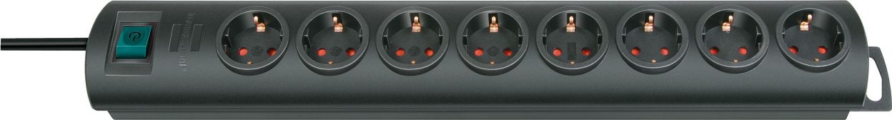 Listwa zasilająca Brennenstuhl Primera-Line 8 gniazd 2 m czarna (1153300128)