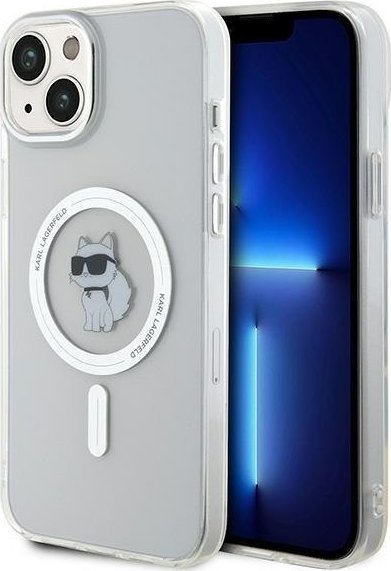 Karl Lagerfeld Karl Lagerfeld KLHMP15MHFCCNOT iPhone 15 Plus / 14 Plus 6.7" transparent hardcase IML Choupette MagSafe