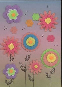 Arpex Wielkanocne naklejki filcowe (WN1847)