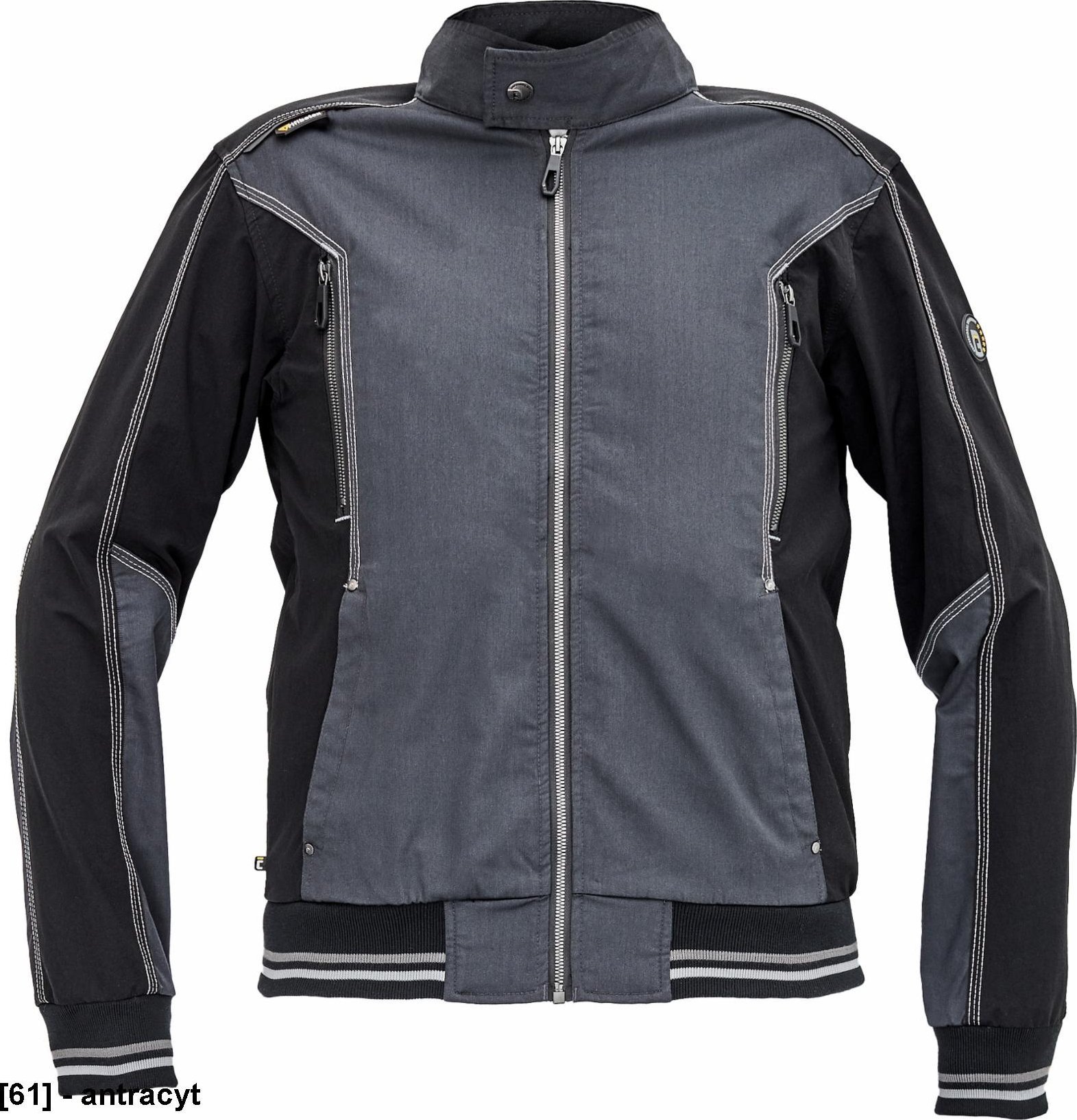 CERVA NEURUM CLASSIC kurtka - męskia kurtka robocza, 4 kieszenie, elastyczna tkanina Trifibetex połączona z TrifibetexPRO, odblaski - antracyt 54