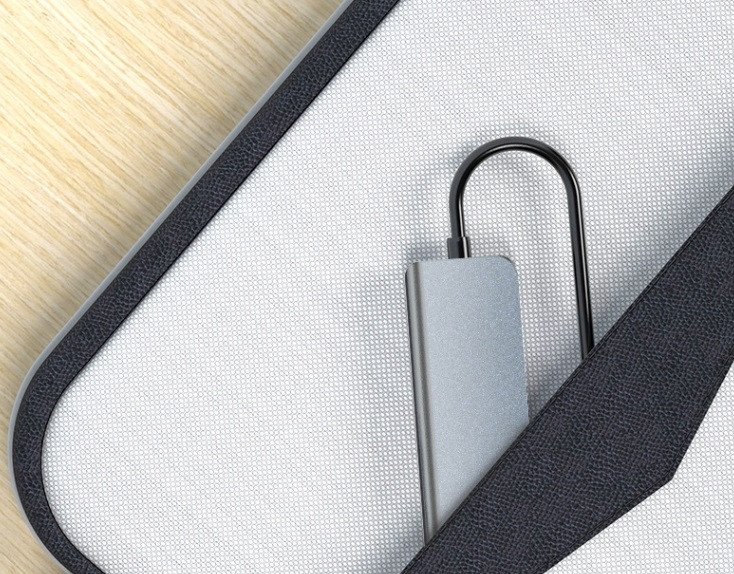 Adapter 6w1 HUB USB-C HDMI SD 4K Macbook M1 AIR