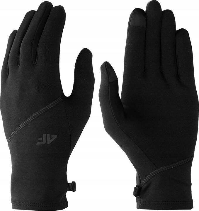 Rękawiczki sportowe 4F do biegania dotykowe U081 r M