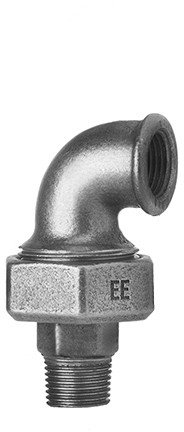 Śrubunek kolankowy ocynk WZ DN15 1/2 na uszczelkę (DWZ)