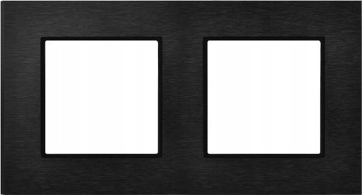 Ospel Ospel Aria szczotkowany antracyt - ramka R-2UAC/64/25