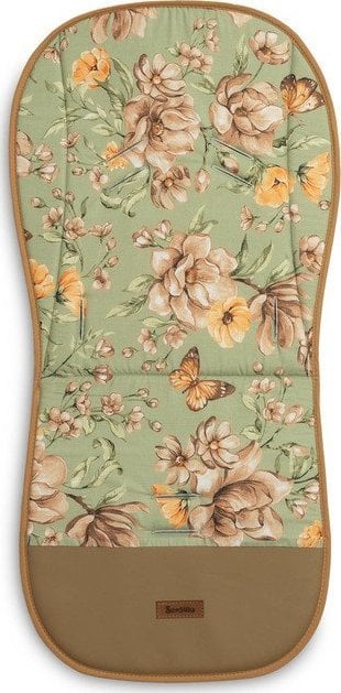 Sensillo WKŁADKA DO WÓZKA VELVET - SKWER ZIELONY