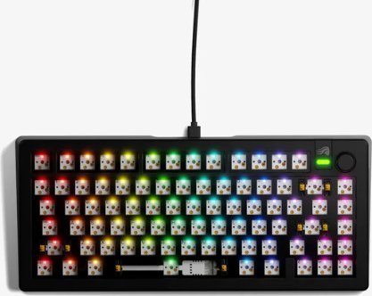 Klawiatura Glorious PC Gaming Race GMMK 3 Barebones klawiatura Dom USB Nie Czarny