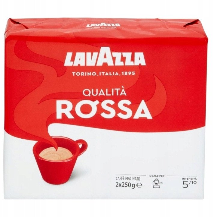 Kawa mielona Lavazza Qualita Rossa 2 x 250 g