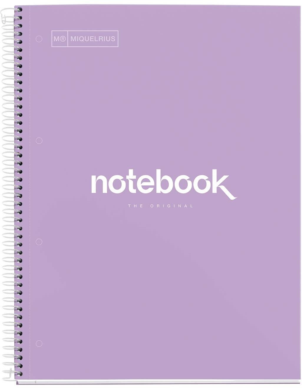 MIQUELRIUS Miquelrius blok notatek LAVENDEl A4 90 arkusz