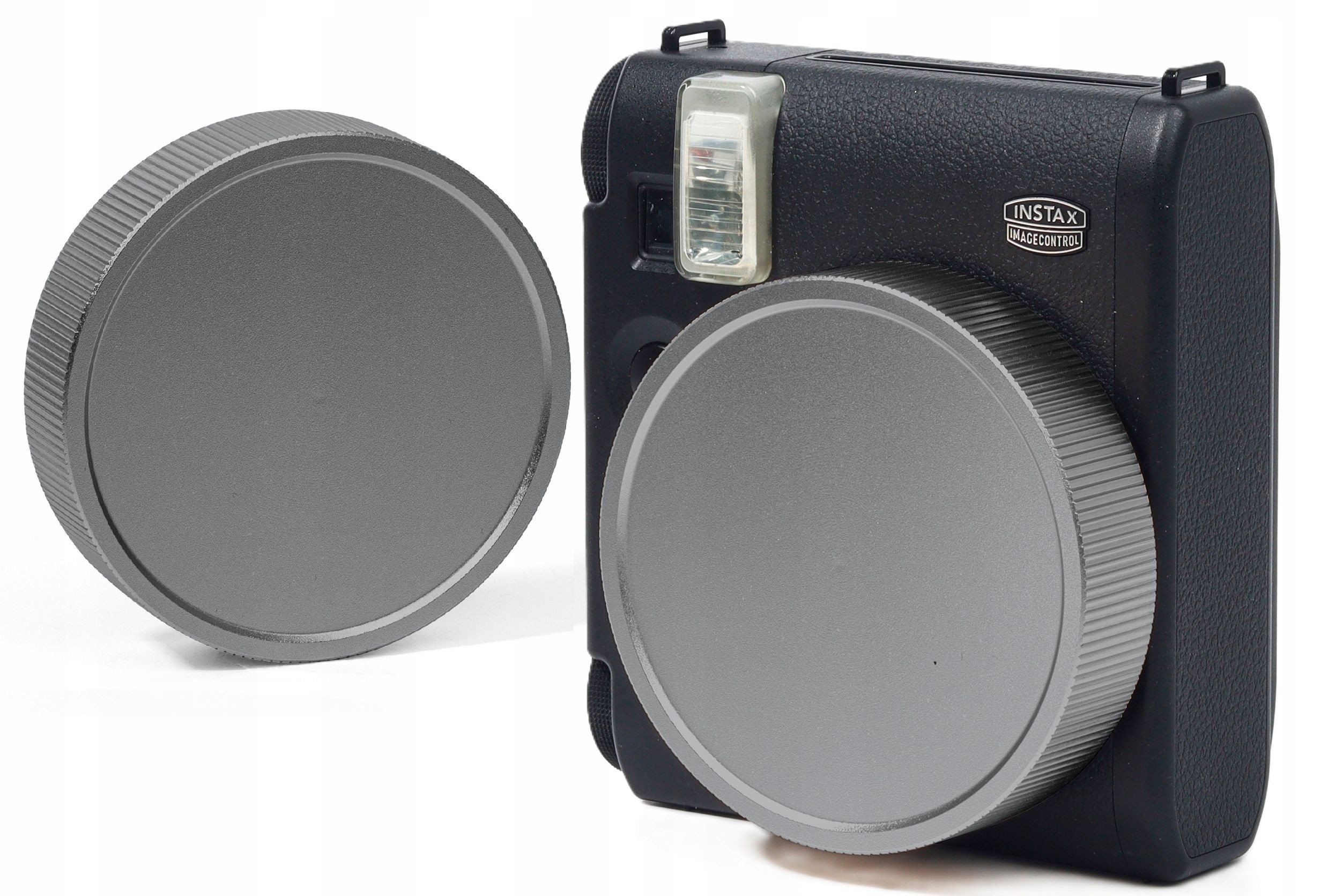 Dekielek Ochronny Dekiel Osłona Na Obiektyw Do Fujifilm Fuji Instax Mini 99 / Szary