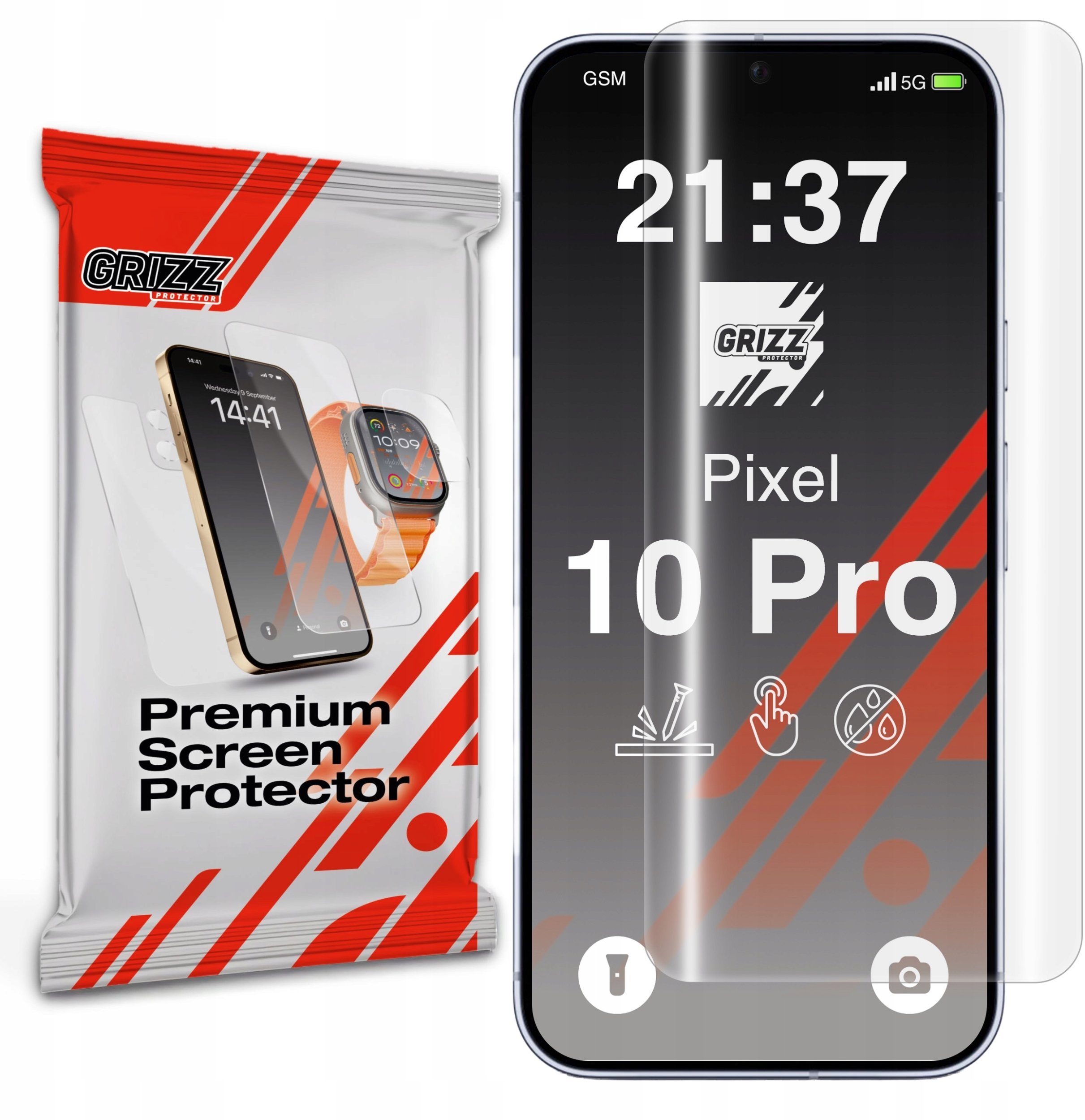 Folia hydrożelowa GrizzGlass Hydrofilm do Google Pixel 10 Pro