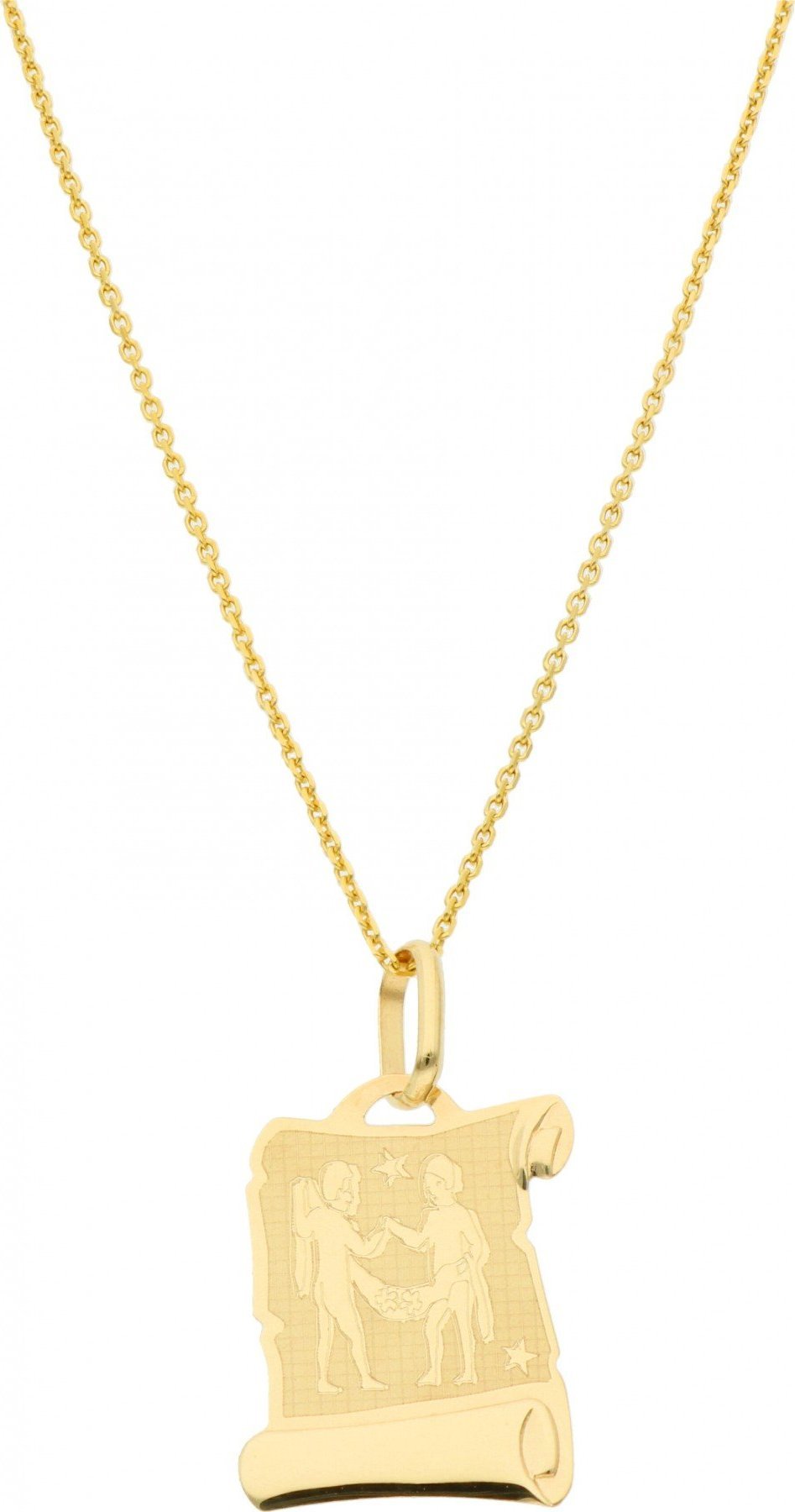 Rosanto Złota zawieszka znak zodiaku BLIŹNIĘTA 585 14k