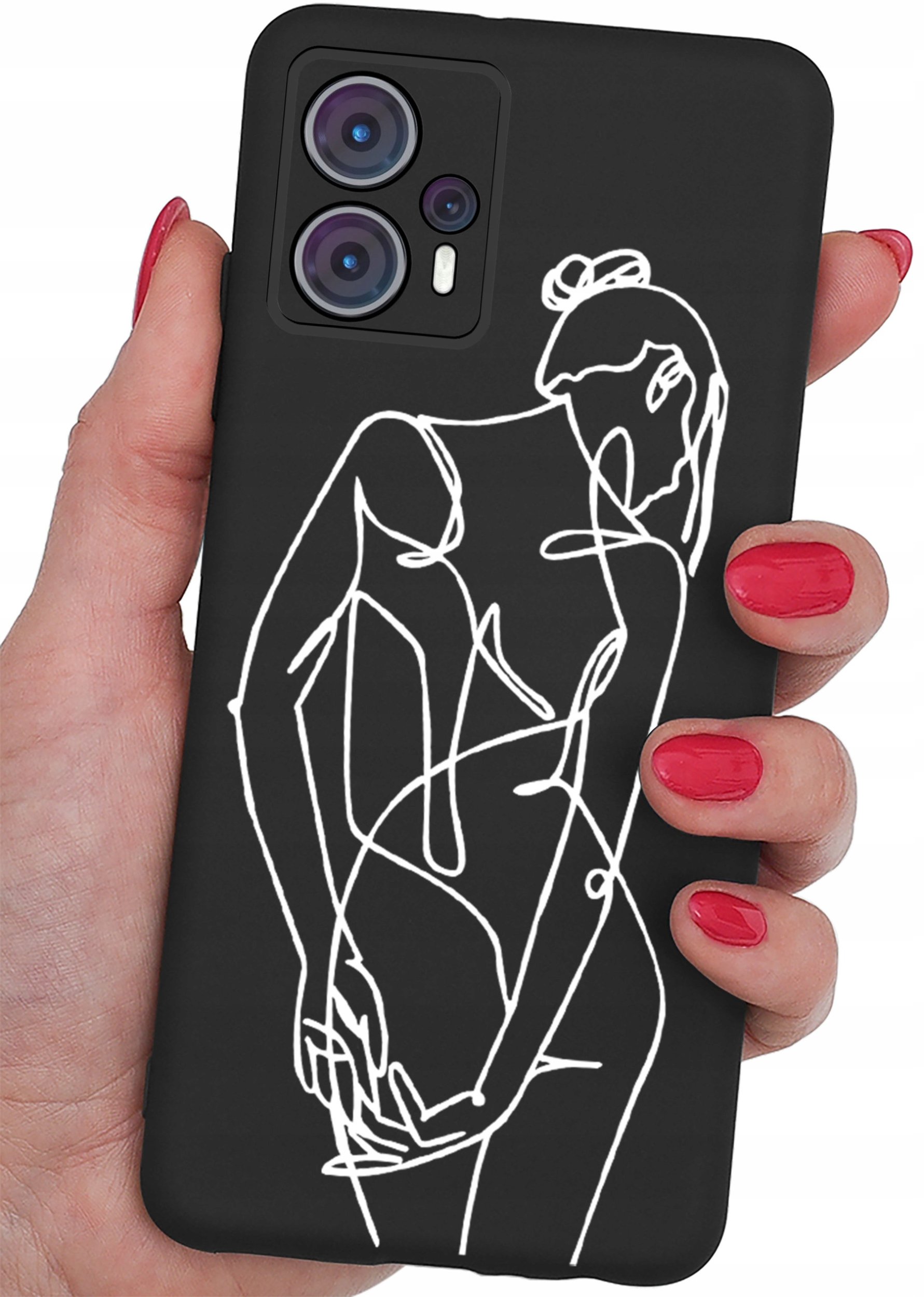 Etui do Motorola Moto G13 | G23 CASE WZORY MATOWE PLECKI MATT + SZKŁO 9H