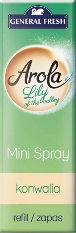 Arola odświeżacz powietrza mini spray zapas konwalia arola