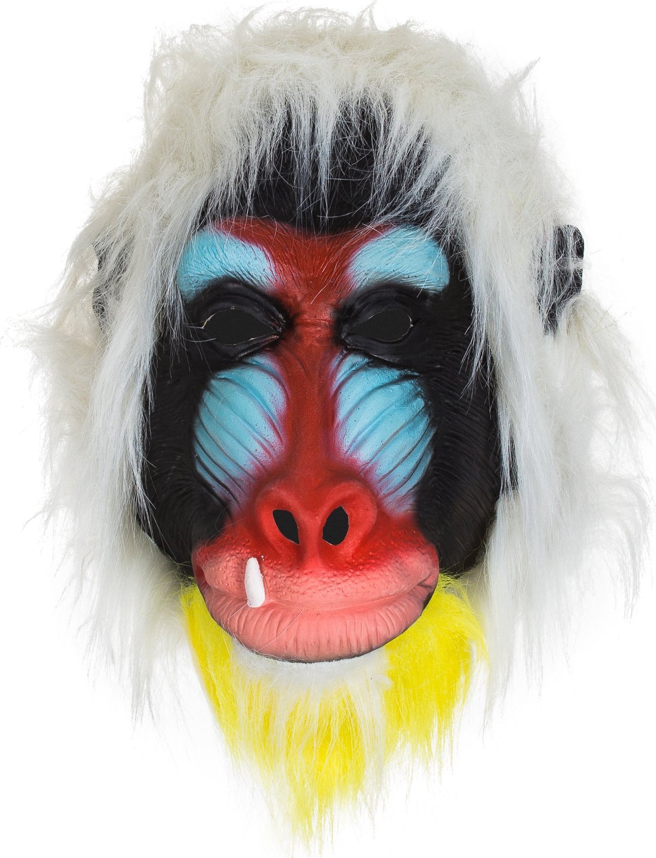 Profesjonalna lateksowa maska PAWIAN głowa pawiana