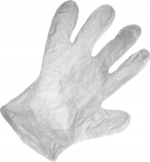 Cosmetics Zone Rękawiczki foliowe jednorazowe 100 sztuk rozmiar M