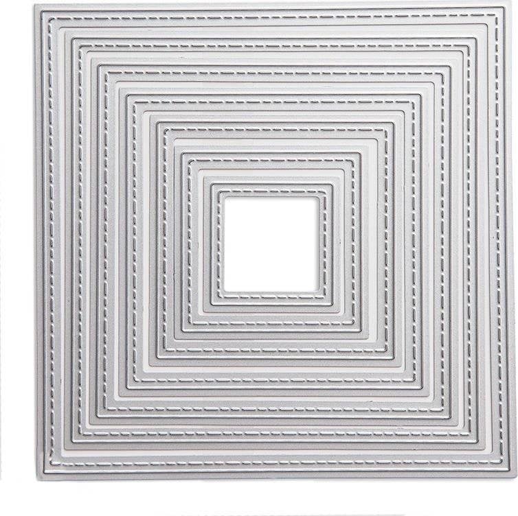 Wykrojniki - kwadraty 7szt