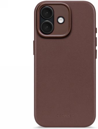 Decoded Leather Backcover - skórzana obudowa ochronna do iPhone 17 kompatybilna z MagSafe (chocolat brown)