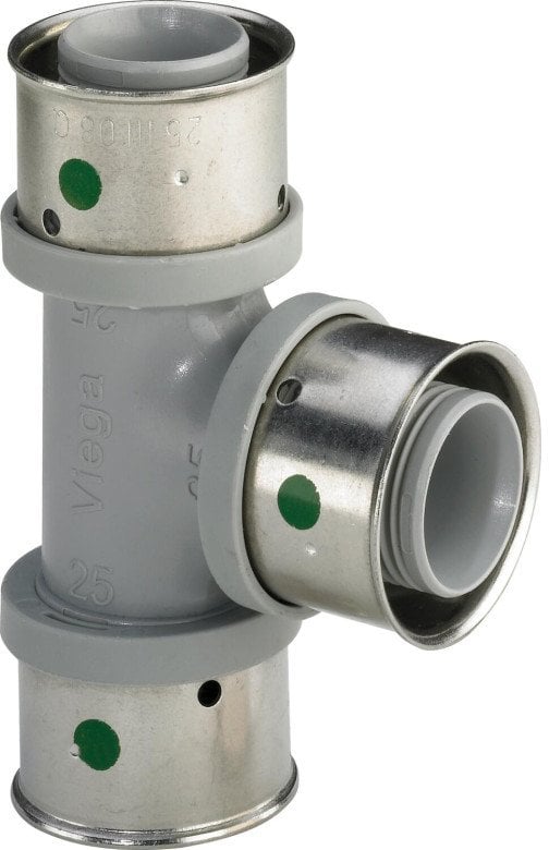 Trójnik 25 x 25 x 16 tworzywo sztuczne / szaryŁącznik do rur