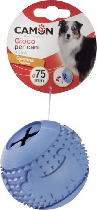 CAMON piłka gumowa na przysmaki z kolcami 7.5 cm