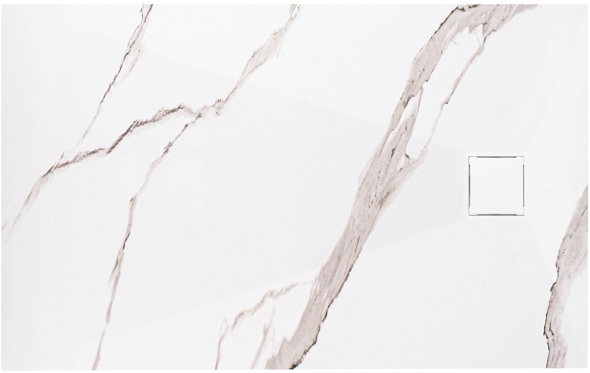 Brodzik prysznicowy Magnum CARRARA WHITE 80x100