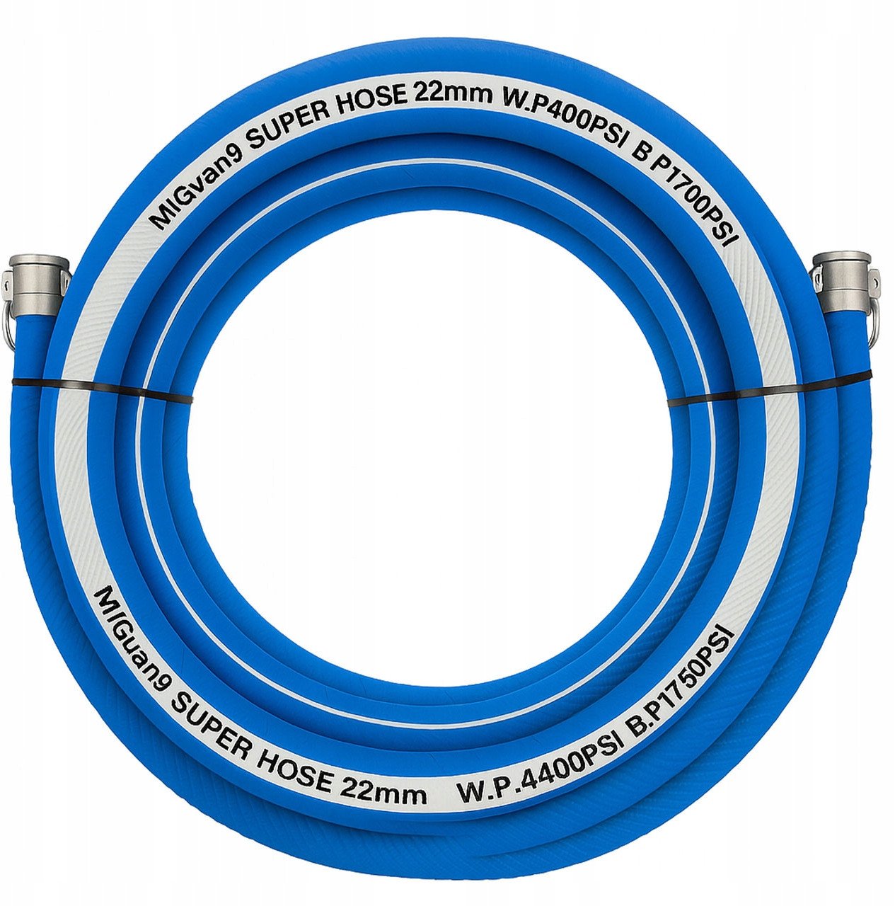 WĄŻ TYNKARSKI DO AGREGATU MAXSTREAM18 1800W DN22 10M CAMLOCK STAŁY ROSFIX