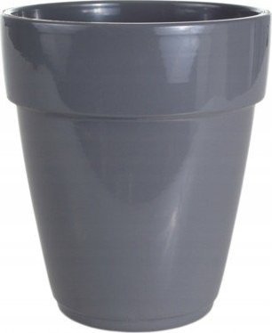 Cermax Osłonka ceramiczna na storczyka szara 13 x 14 cm