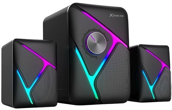 XTRIKE ME 2.1 Stereo Gaming Computer Speaker Set SK-610 Black