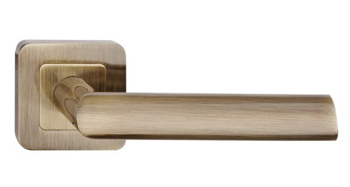 Metal-Bud Klamka DARO zaokrąglona szyld patyna VDZP