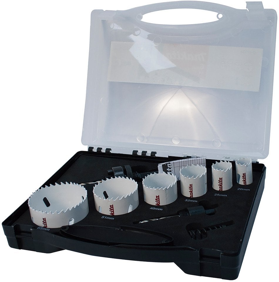 HOLE SAW KIT MAKITA 9PCS