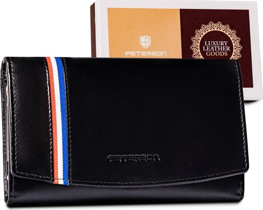 Peterson Duży portfel damski z systemem RFID Protect Peterson NoSize