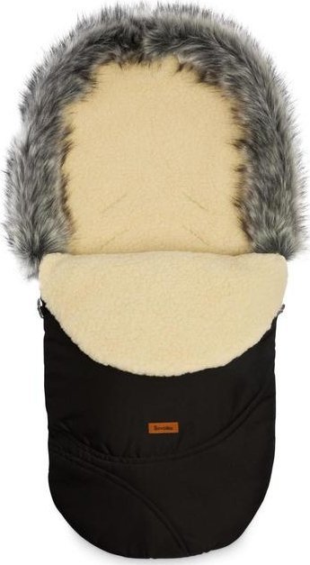 Sensillo ŚPIWOREK ESKIMO BLACK / WEŁNA 100 X 46